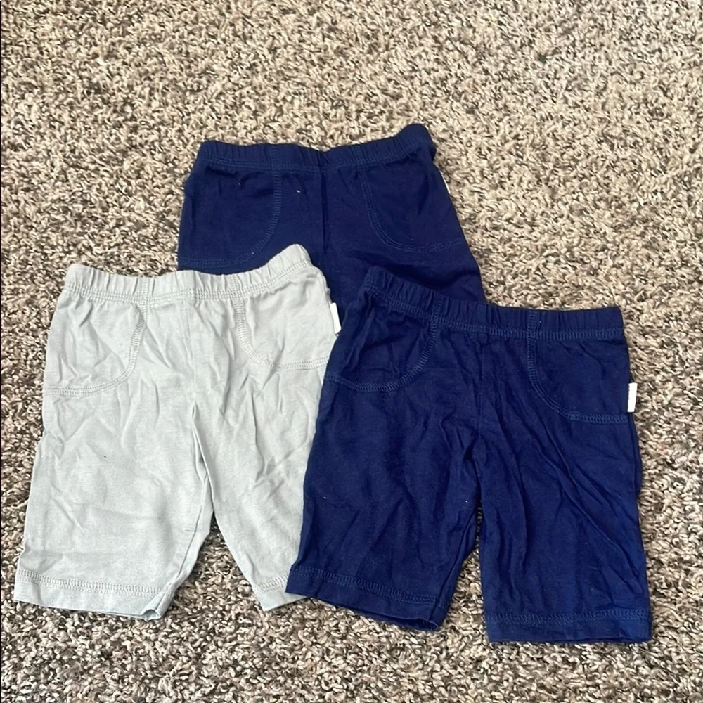 Onesies Baby Boy Matching Set - 4 onesies, 3 pairs of pants
